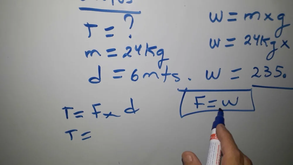 Cómo calcular el trabajo realizado Ciencia