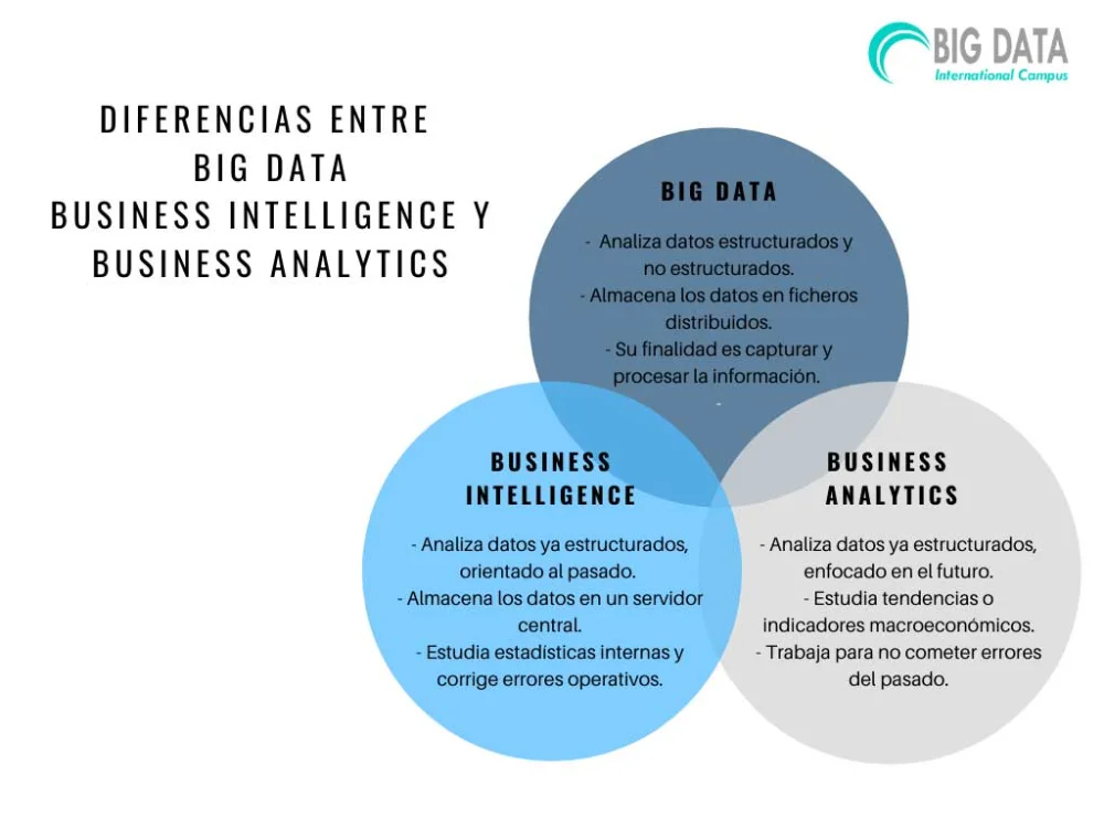 Diferencia entre Big Data y análisis de datos