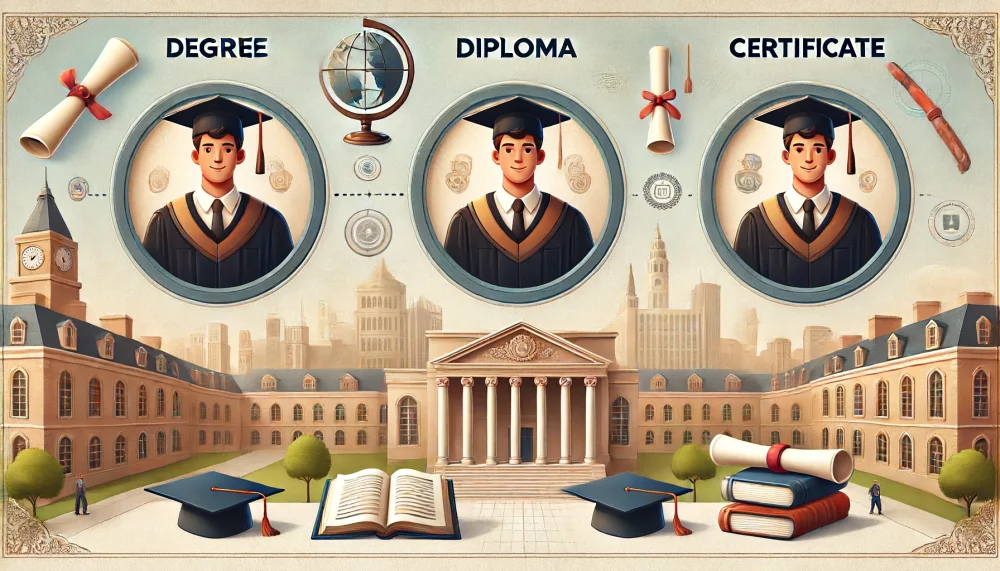 Diferencia entre diploma y título