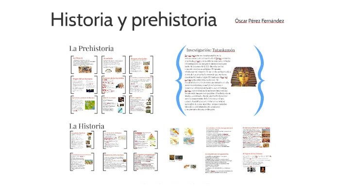 Diferencia entre historia y prehistoria