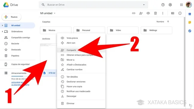 Cómo compartir documentos en Google Drive Tecnología