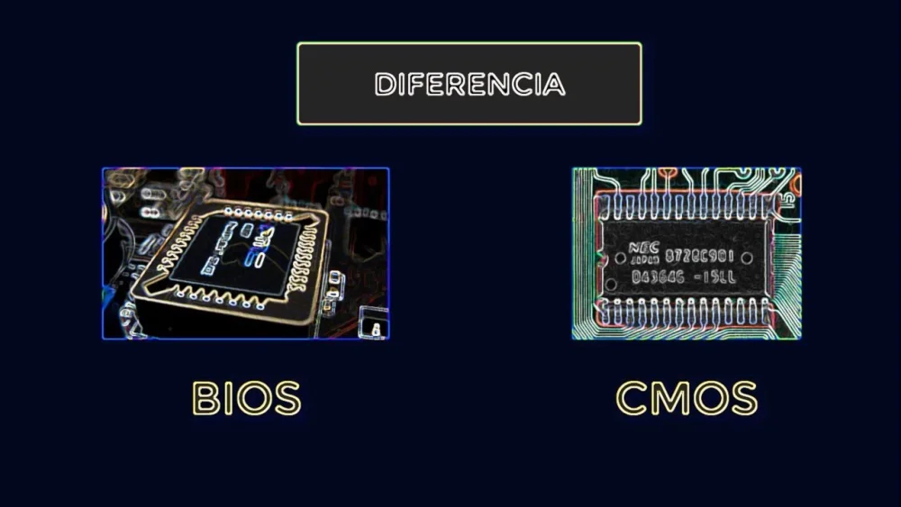 Diferencia entre BIOS y CMOS