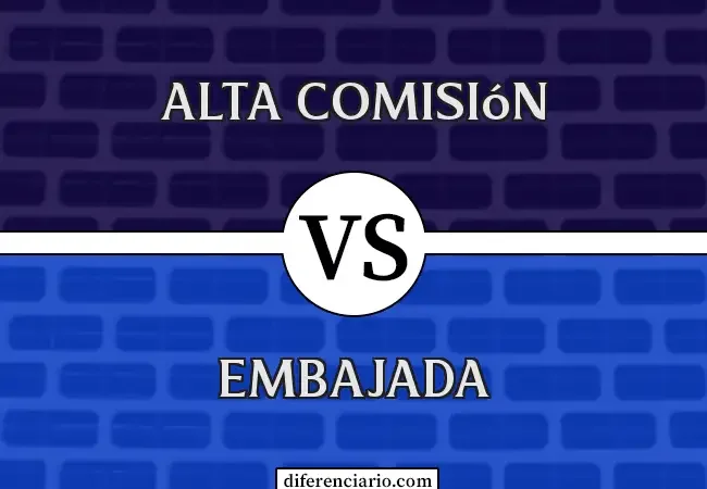 Diferencia entre Embajada y Alta Comisión