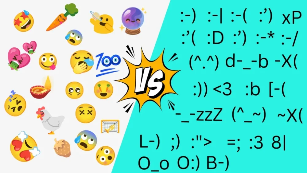 Diferencia entre emoticono y emoji
