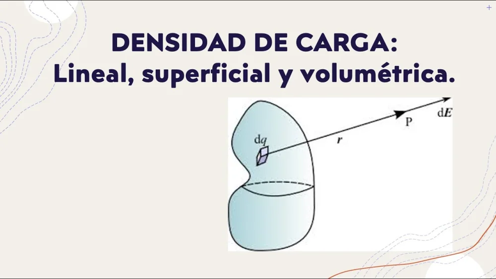 Diferencia entre la densidad de carga lineal y la densidad de carga superficial