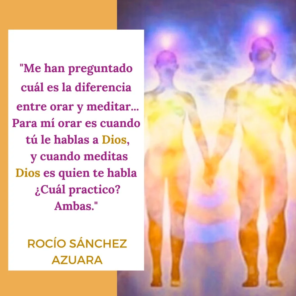 Diferencia entre meditación y oración