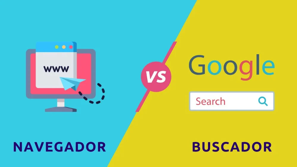 Diferencia entre un navegador y un motor de búsqueda