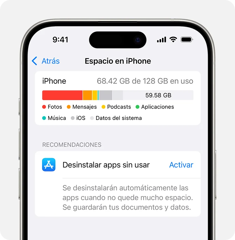Cómo conseguir más almacenamiento en el iPhone Tecnología