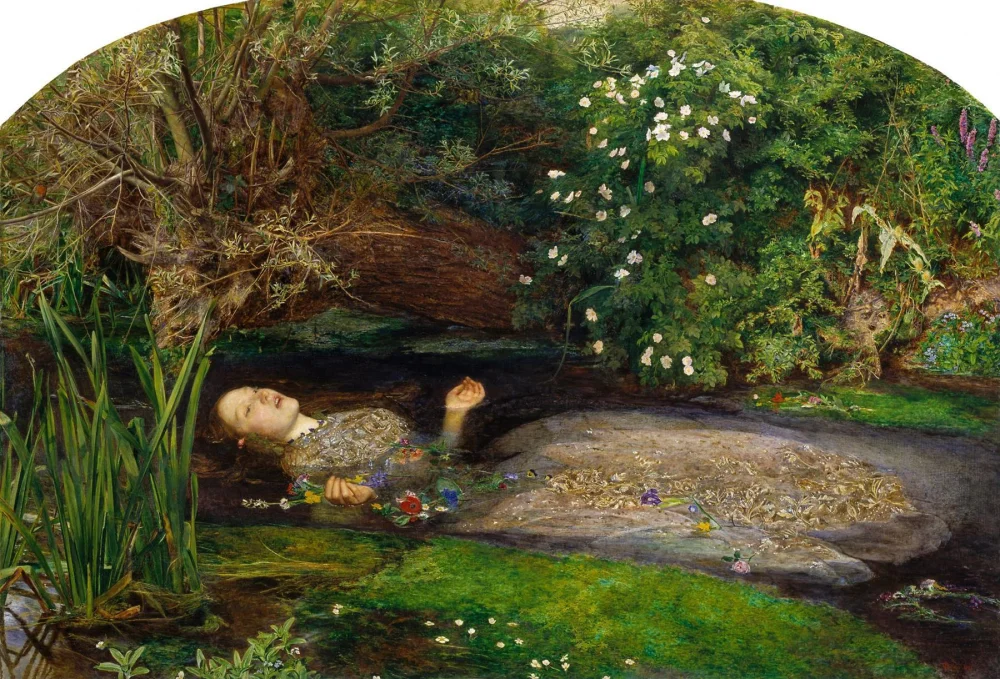 ¿Cómo muere Ofelia en Hamlet?