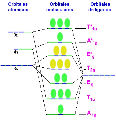 Diferencia entre complejos orbitales internos y externos
