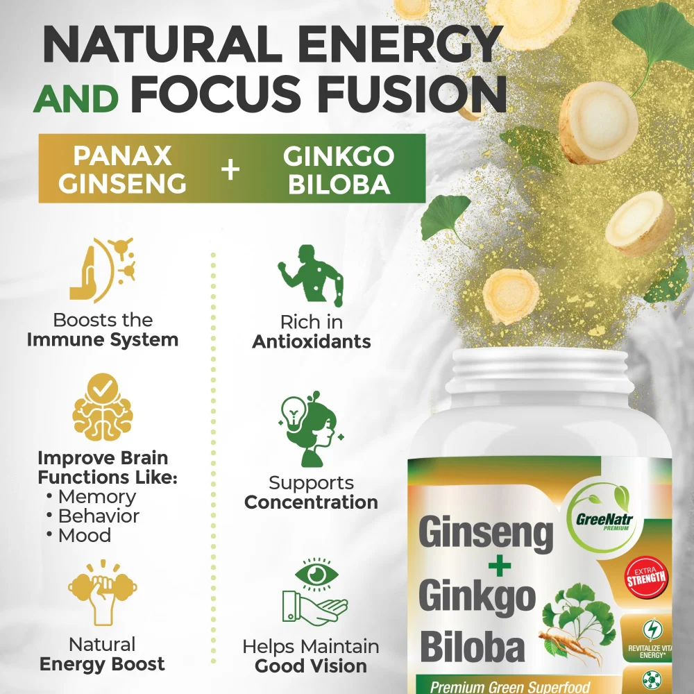 Diferencia entre el ginseng y el ginkgo biloba