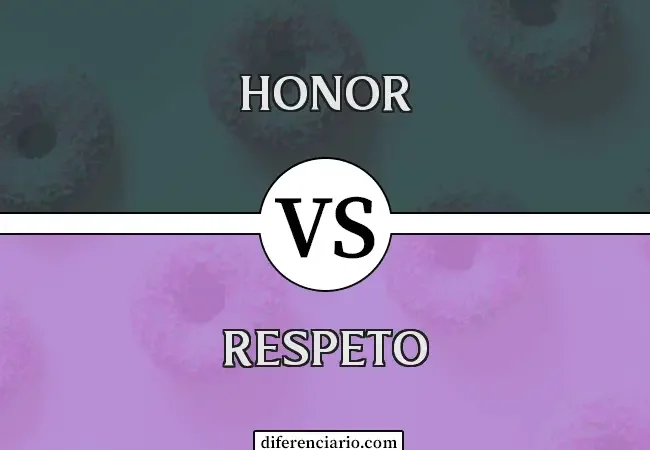 Diferencia entre honor y respeto