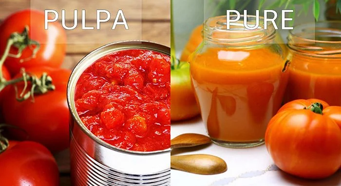 Diferencia entre pulpa y puré