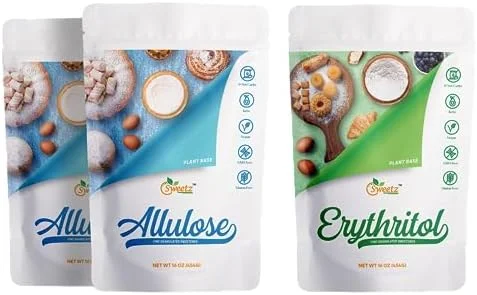 Diferencia entre alulosa y eritritol