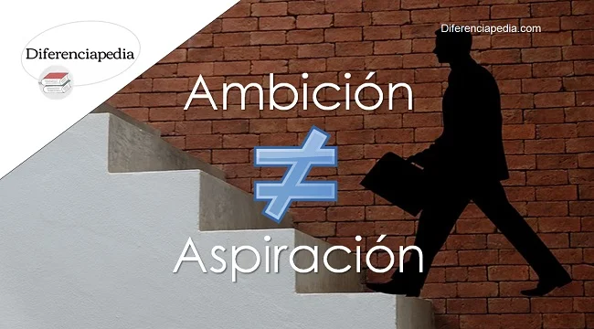 Diferencia entre ambición y aspiración