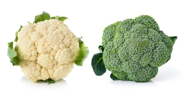 Diferencia entre brócoli y coliflor