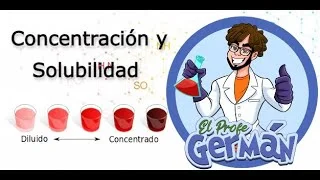 Diferencia entre concentración y solubilidad