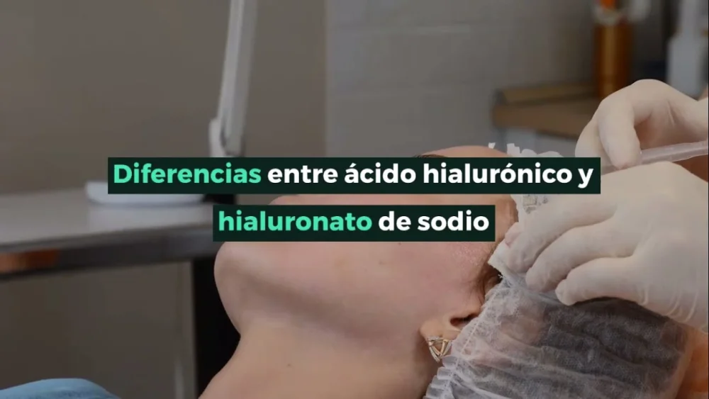 Diferencia entre el hialuronato de sodio y el ácido hialurónico