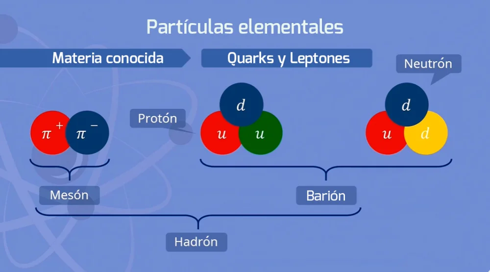 Diferencia entre quarks y leptones