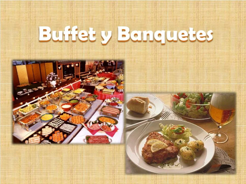 Diferencia entre buffet y banquete