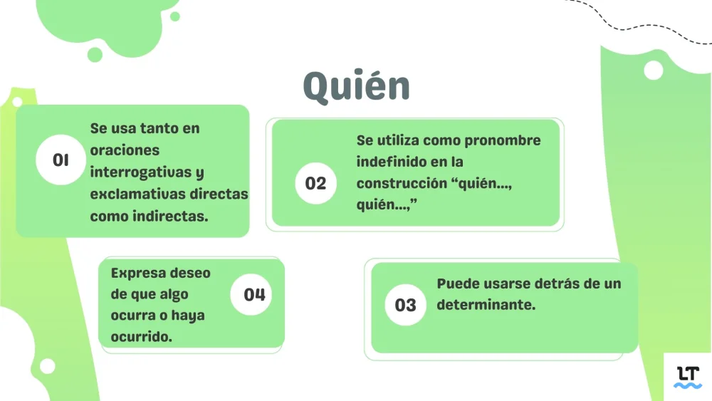 Diferencia entre Quién y De quién