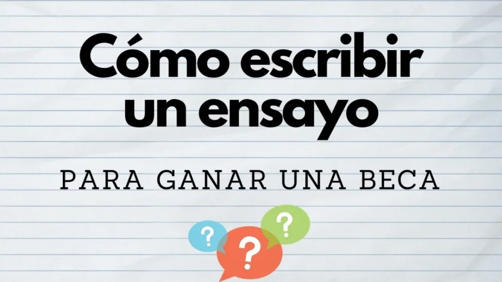 Cómo escribir un ensayo para una beca Educación