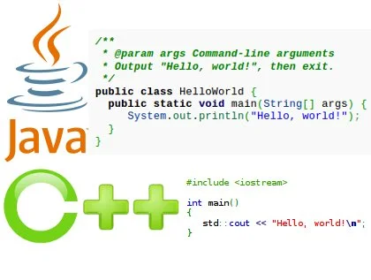 Diferencia entre C++ y Java