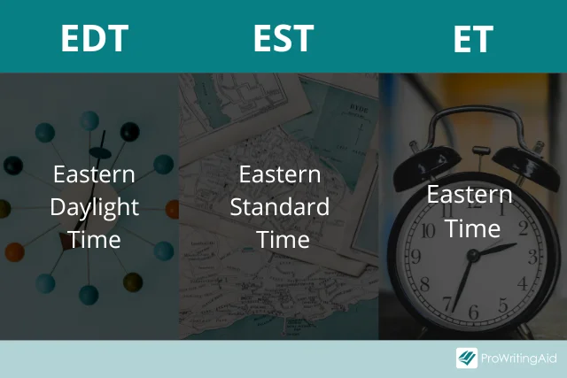 Diferencia entre EDT y EST