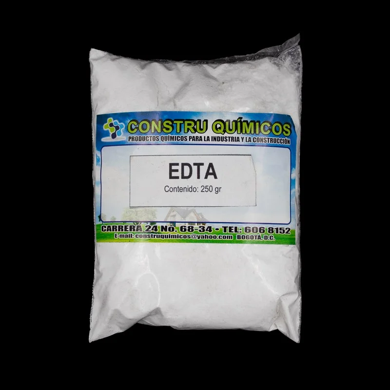 Diferencia entre EDTA disódico y EDTA tetrasódico