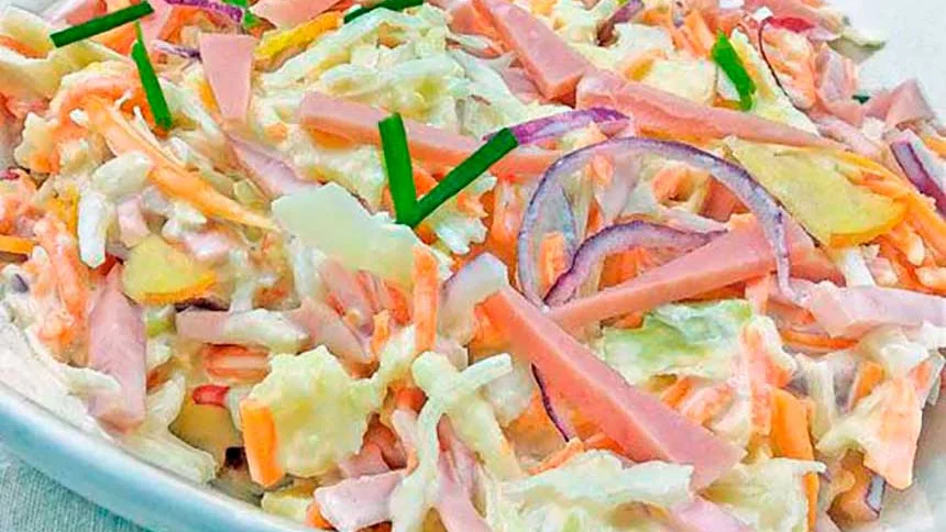 Diferencia entre ensalada de col y ensalada mixta