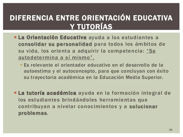 Diferencia entre enseñar y tutorizar