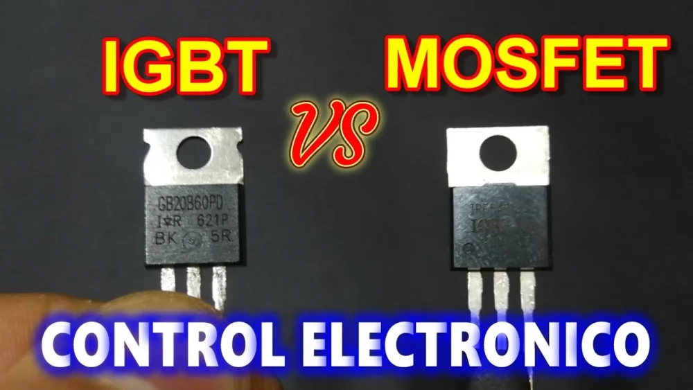 Diferencia entre IGBT y MOSFET