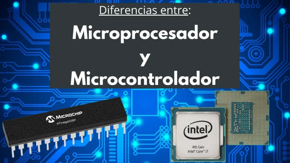 Diferencia entre microprocesador y microcontrolador