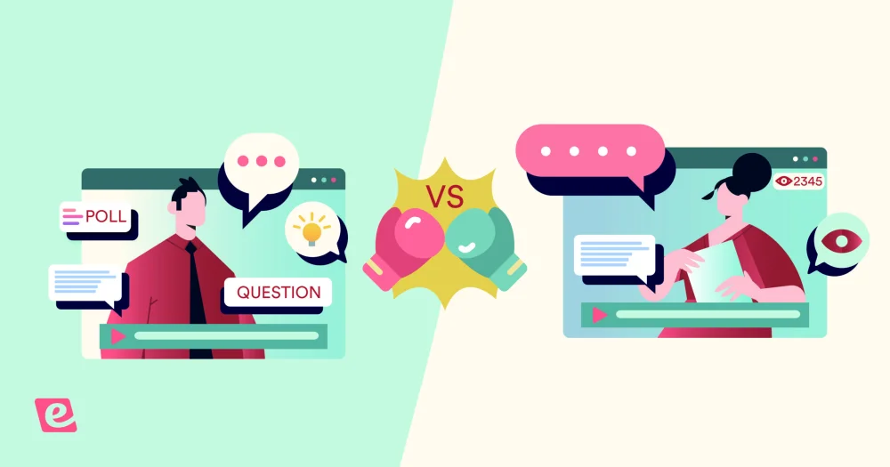 Diferencia entre un webcast y un seminario web