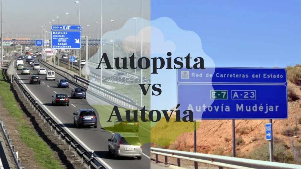 Diferencia entre una autopista y una autovía