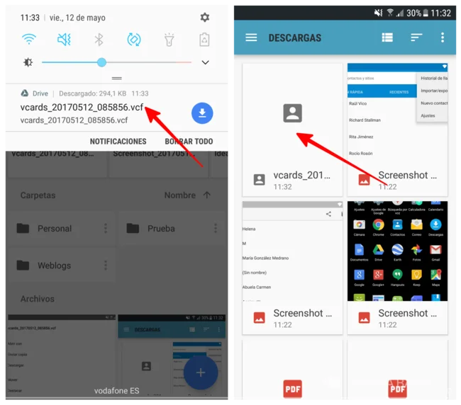 Cómo hacer una copia de seguridad de los contactos de Android Tecnología
