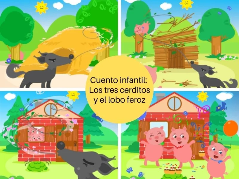 ¿Cuál es la moraleja de Los tres cerditos?