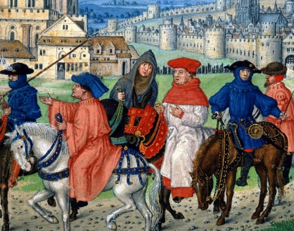 ¿Cuál es la premisa de los Cuentos de Canterbury?