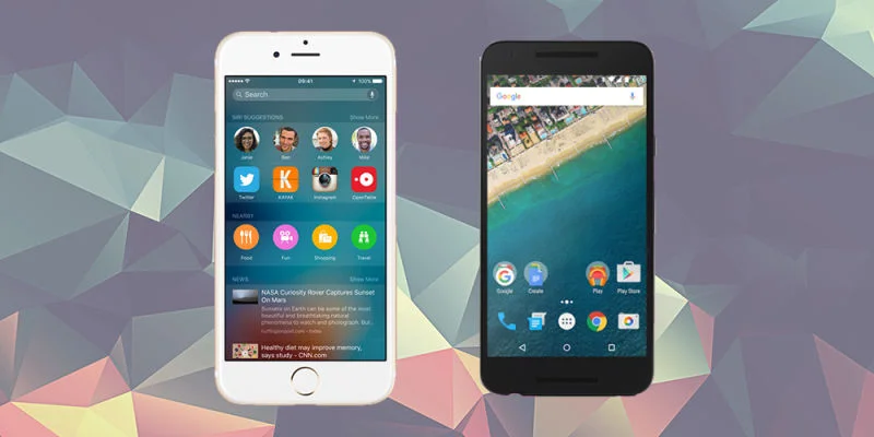 Diferencia entre Android 6.0 (Marshmallow) e iOS 9