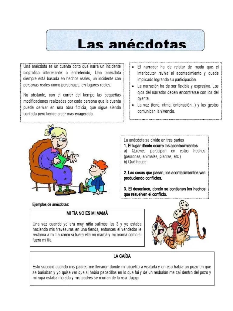 Diferencia entre anécdota y antídoto