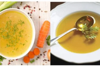 Diferencia entre caldo y consomé