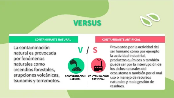 Diferencia entre contaminante y contaminante