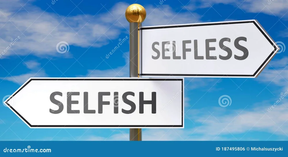 Diferencia entre egoísta y desinteresado