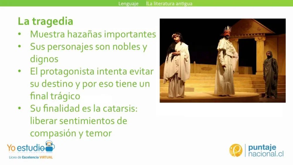 Diferencia entre épica y tragedia