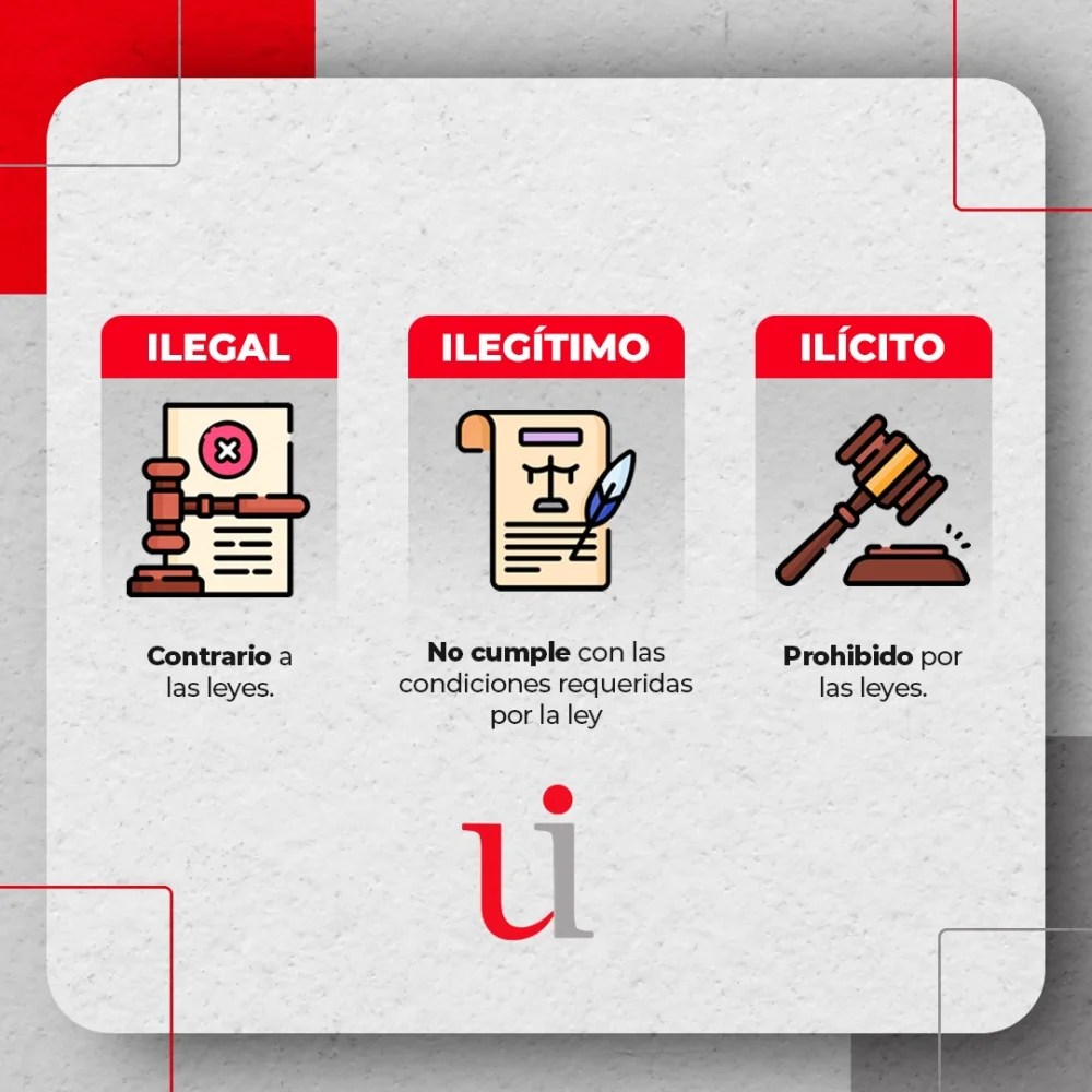 Diferencia entre ilegal e ilícito