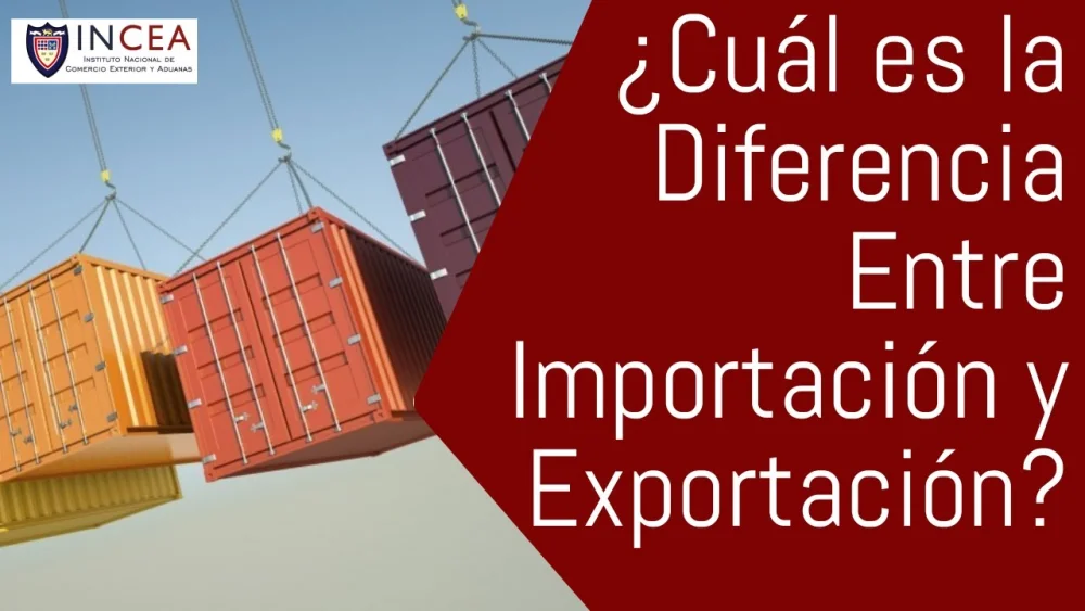 Diferencia entre importación y exportación