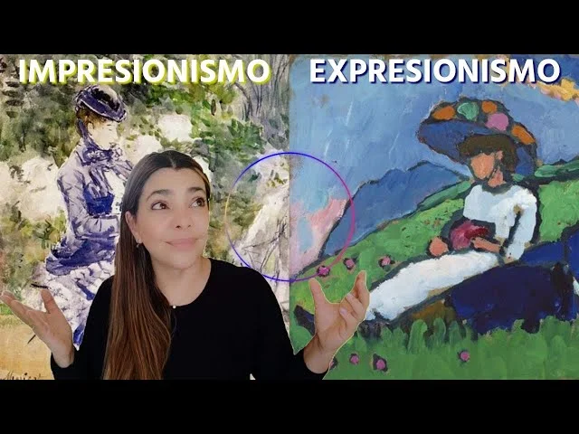 Diferencia entre impresionismo y expresionismo