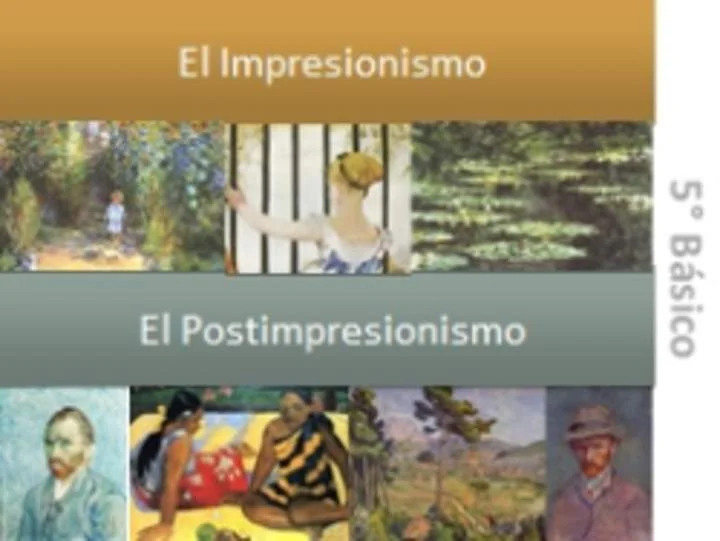Diferencia entre impresionismo y posimpresionismo