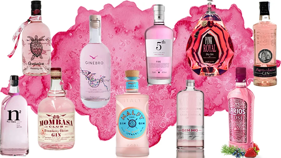 Diferencia entre la ginebra rosa y la ginebra normal