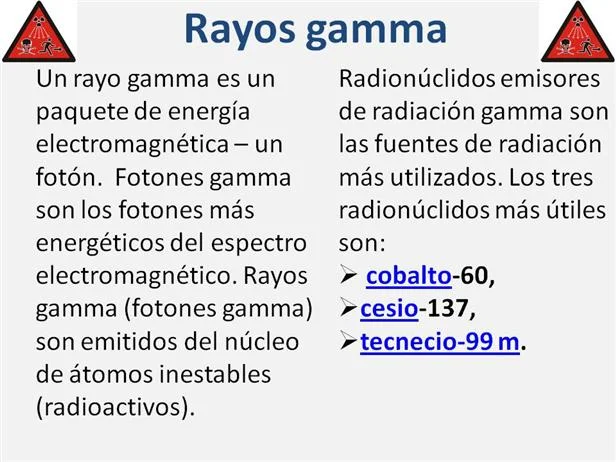 Diferencia entre rayos X y rayos gamma